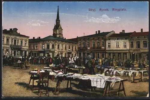 AK Stryj, Rynek, Ringplatz