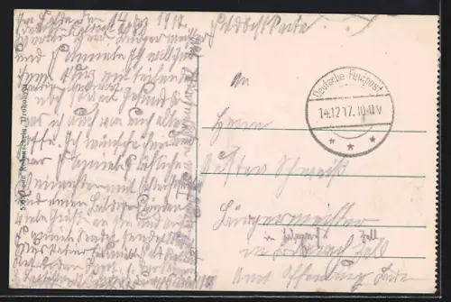 Künstler-AK Drohobycz, K. k. Strafhaus