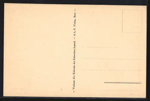 AK Genf, An den Ufern der Aire mit Kindern