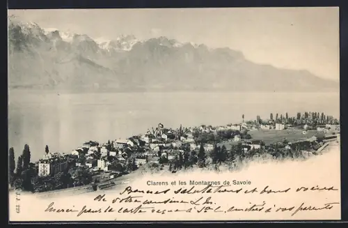AK Clarens, Panorama et les Montagnes de Savoie