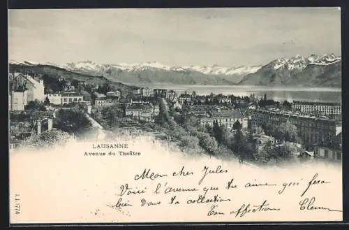 AK Lausanne, Avenue du Théâtre