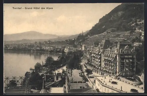 AK Territet, Grand Hotel des Alpes