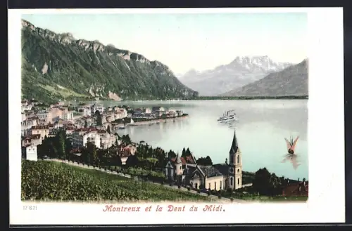 AK Montreux, Panorama et la Dent du Midi