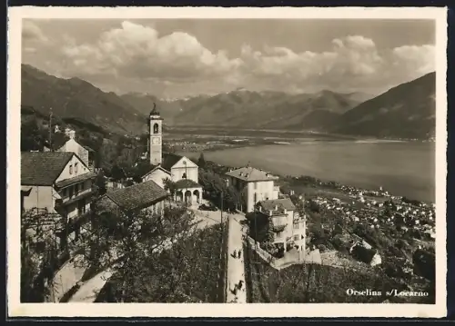 AK Orselina s / Locarno, Teilansicht