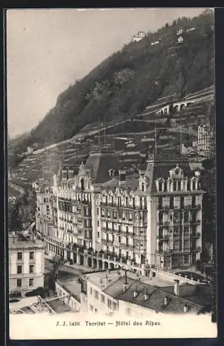 AK Territet, Hôtel des Alpes
