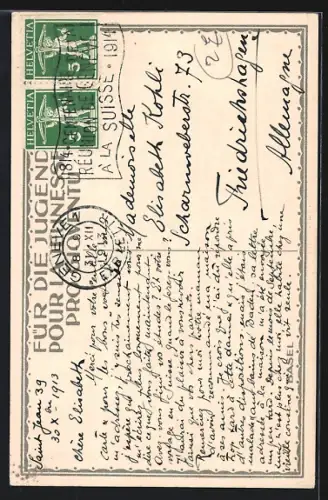 Künstler-AK Basel, Rathaus