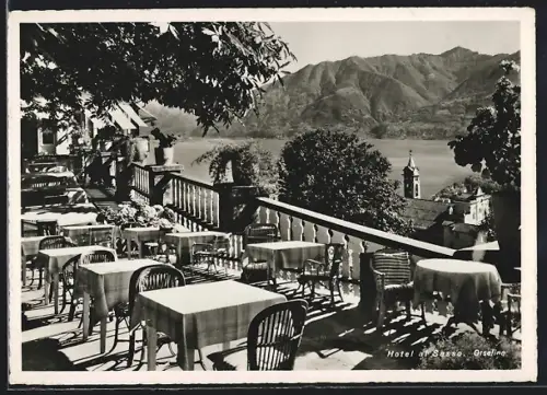 AK Orselina, Hotel al Sasso, Terrasse