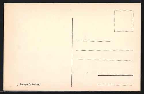 AK Chardonne, Le Collège et vue sur Vevey