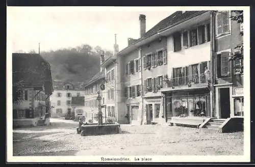 AK Romainmôtier, La place