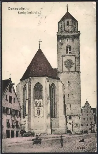 AK Donauwörth, Stadtpfarrkirche