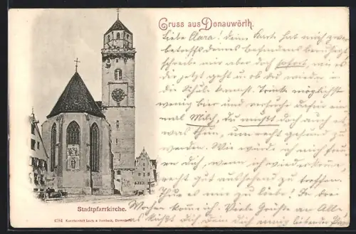 AK Donauwörth, Stadtpfarrkirche