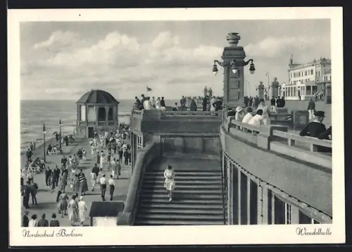 AK Borkum, Nordseebad, Wandelhalle