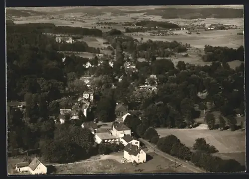 AK Bad Salzhausen /Oberhessen, Teilansicht mit Kirche