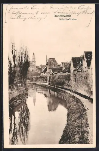 AK Donauwörth, Wörnitz-Graben