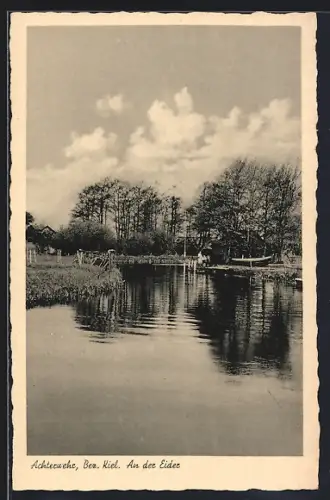 AK Achterwehr /Bez. Kiel, An der Eider