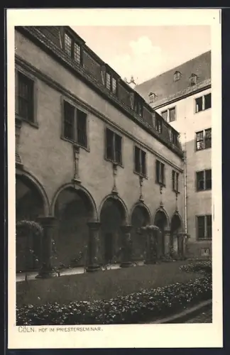 AK Köln, Hof im Priesterseminar