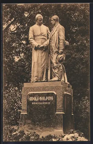 AK Köln am Rhein, Kolping-Denkmal