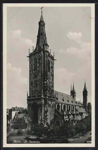 AK Köln-Lövenich, Kirche St. Severin
