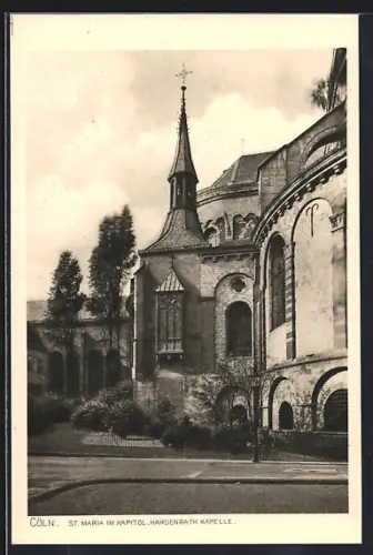 AK Köln, Kirche St. Maria im Kapitol, Hardenrath-Kapelle