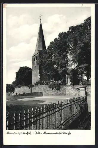 AK Bünde i. Westf., Alte Laurentiuskirche