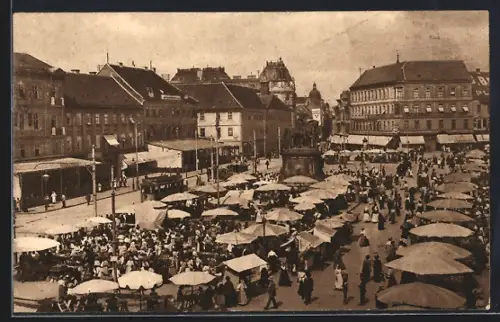 AK Zagreb, Jelacicév trg