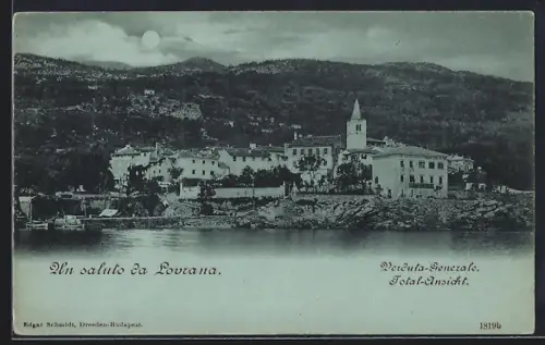 Mondschein-AK Louvrana, Verduta-Generale