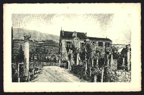 Künstler-AK Solin, Tusculum