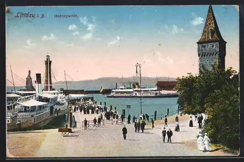 AK Lindau i. B., Hafenpartie