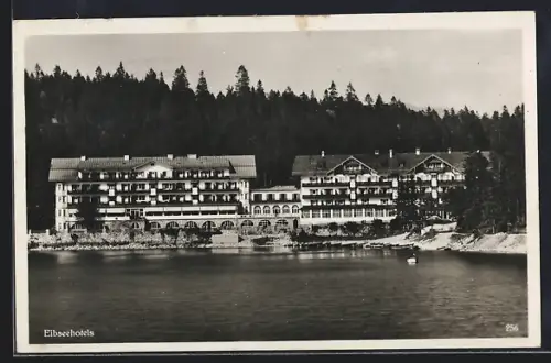AK Eibsee, Eibseehotels Brüder Terne