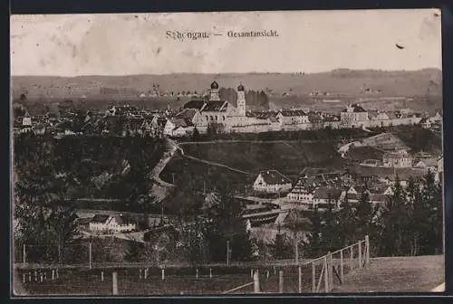AK Schongau, Gesamtansicht mit Kirche