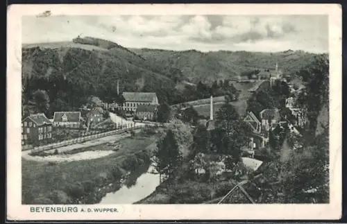 AK Beyenburg a. d. Wupper, Panorama