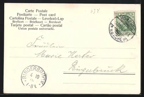 Künstler-AK Saalburg, römischer Legionär vor dem Sacellum