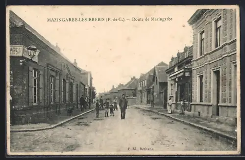 AK Mazingarbe, Route de Mazingarbe