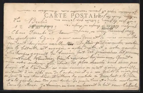 AK Mazingarbe, Route de Mazingarbe