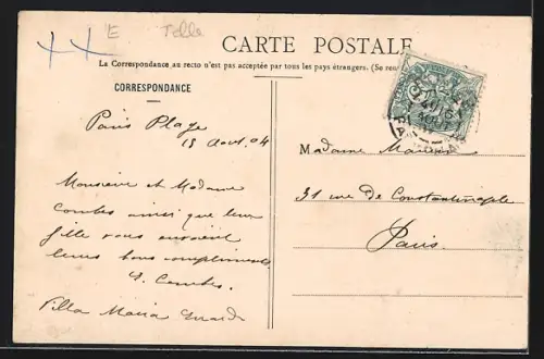 AK Paris-Plage, La Rafale