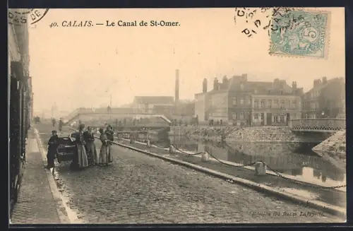 AK Calais, Le Canal de St-Omer