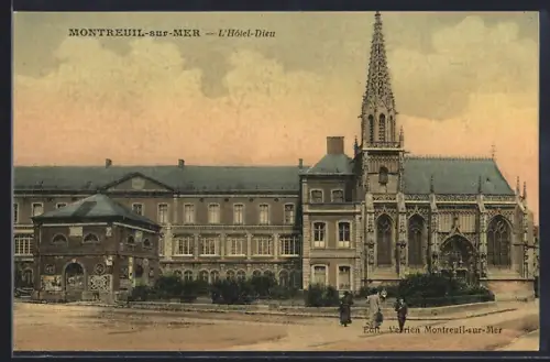 AK Montreuil-sur-Mer, L`Hôtel-Dieu