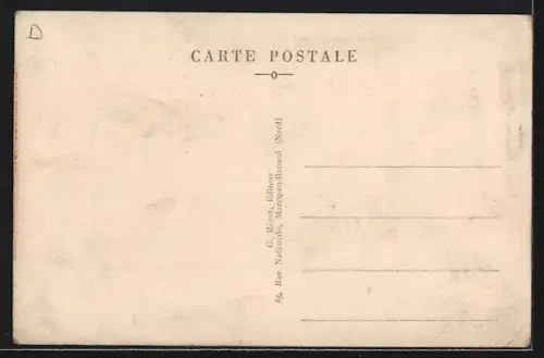 AK Blaringhem /P.-de-C., Route de Boseghem