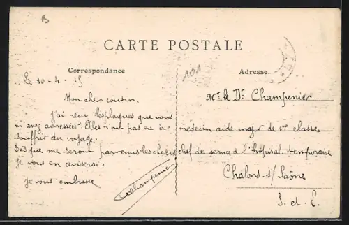 AK Mazingarbe /P.-de-C., Château de M. Wattebled