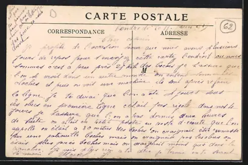 AK Tincques /P.-de-C., Eglise et Presbytère