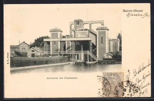 AK Saint-Omer, Ascenseur des Fontinettes