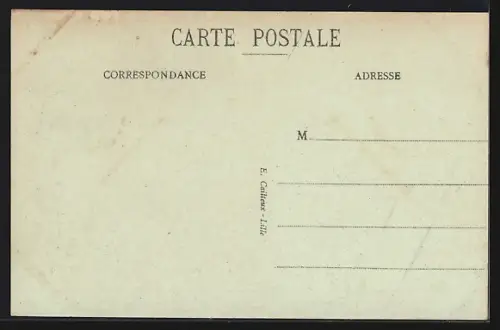 AK Harnes /P.-de-C., Ruines de la Grande Guerre 1914-18, La Grande-Rue et la Mairie