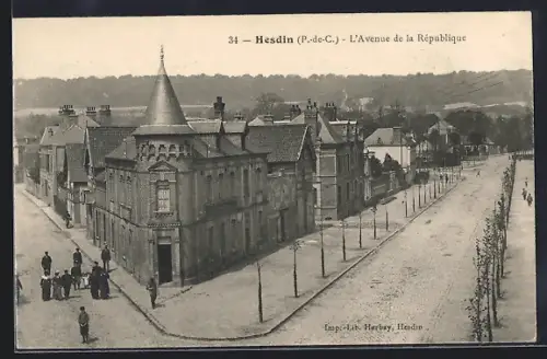 AK Hesdin, L`Avenue de la Republique