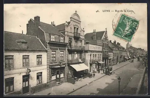 AK Lens, Rue de la gare