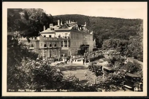 Fotografie Ansicht Wien, das Schlosshotel Cobenzl