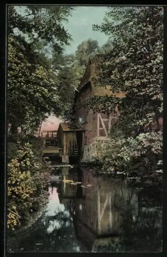 AK Seppensen /Lüneburger Haide, Seppenser Mühle