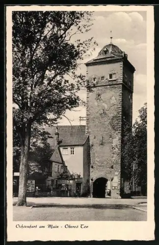 AK Ochsenfurt / Main, Partie am Oberen Tor