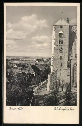 AK Verden /Aller, Blick auf den Dom