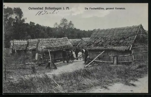 AK Boltenhagen, Fischerhütten
