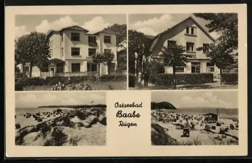 AK Baabe, Strand, Pensionen